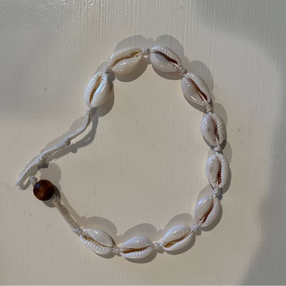 Polka Shell Anklet